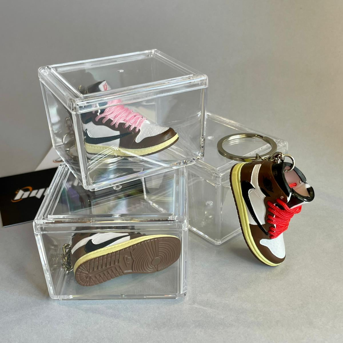 Caixa expositora para Porta-chaves