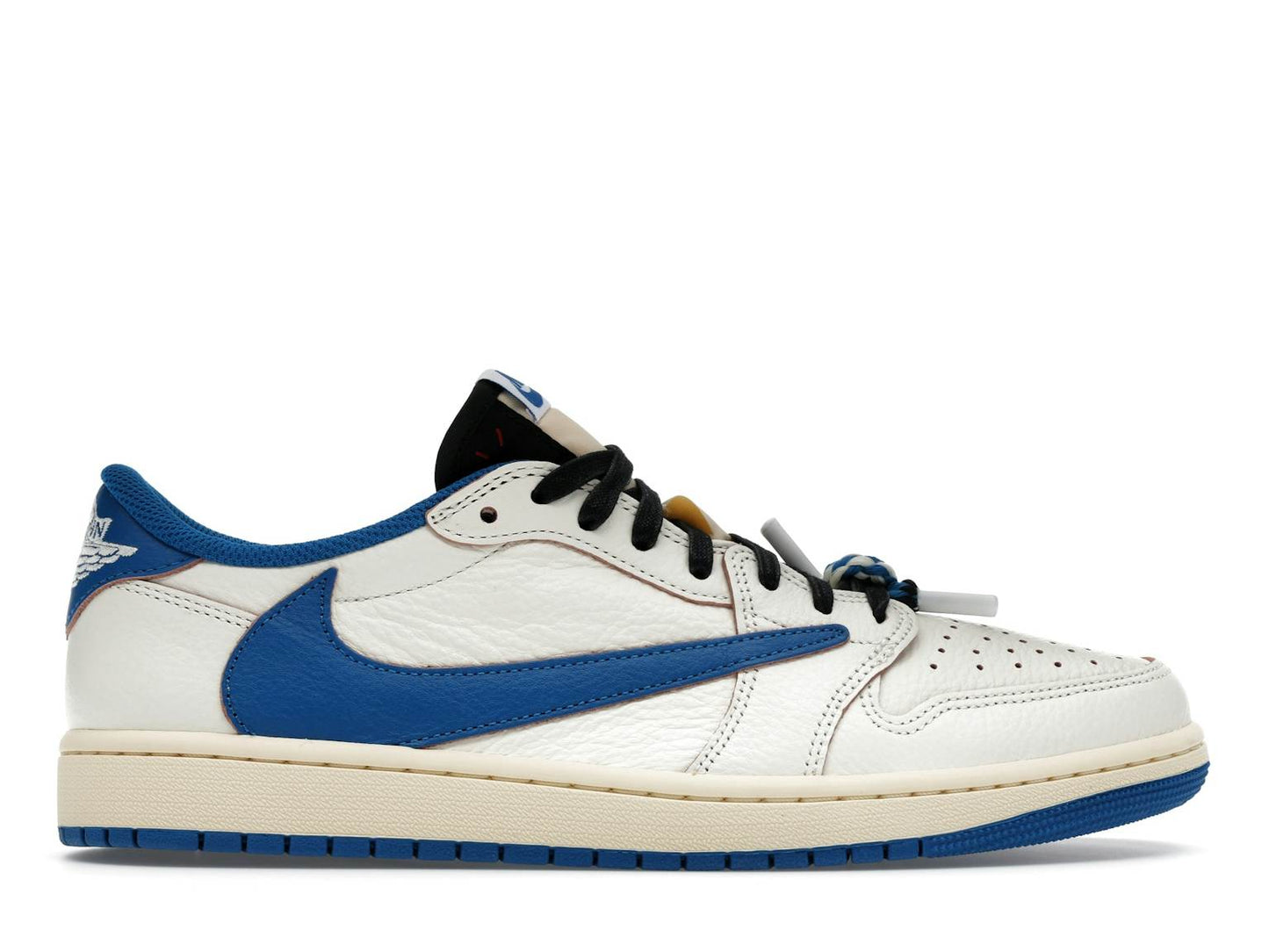 Jordan 1 Retro Low OG SP - Fragment x Travis Scott Sail Military Blue