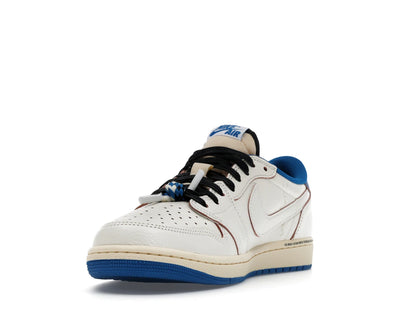 Jordan 1 Retro Low OG SP - Fragment x Travis Scott Sail Military Blue