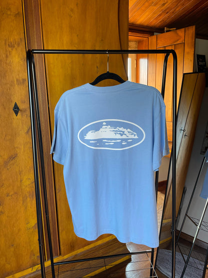 Corteiz OG ISLAND® Tee - Baby Blue