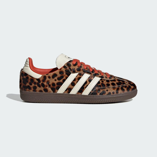 Adidas Samba OG - Red Leopard