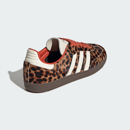 Adidas Samba OG - Red Leopard