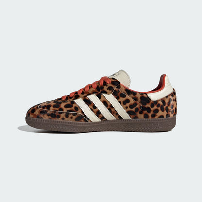 Adidas Samba OG - Red Leopard