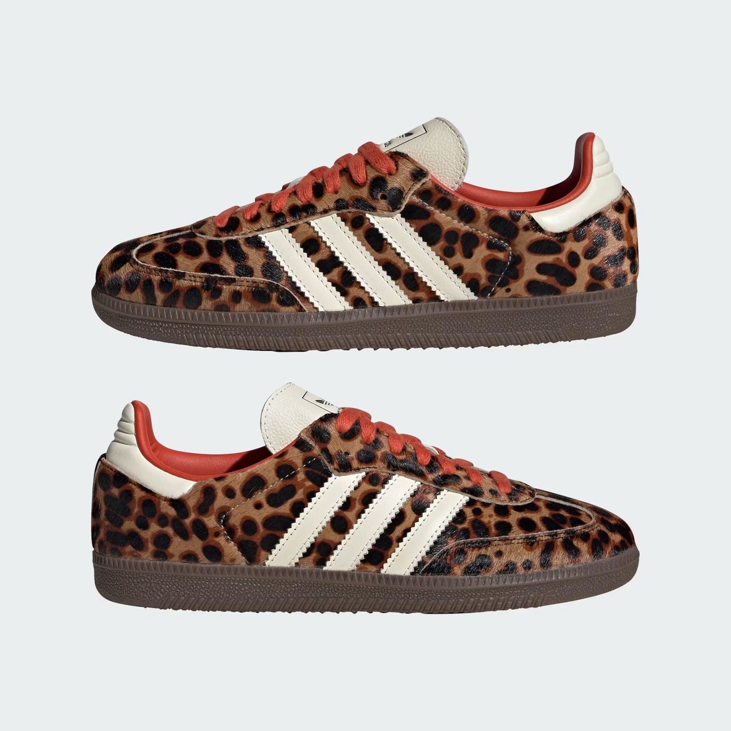 Adidas Samba OG - Red Leopard
