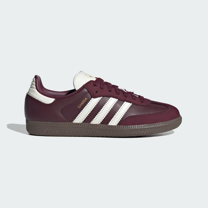 Adidas Samba OG - Maroon Off White Gum