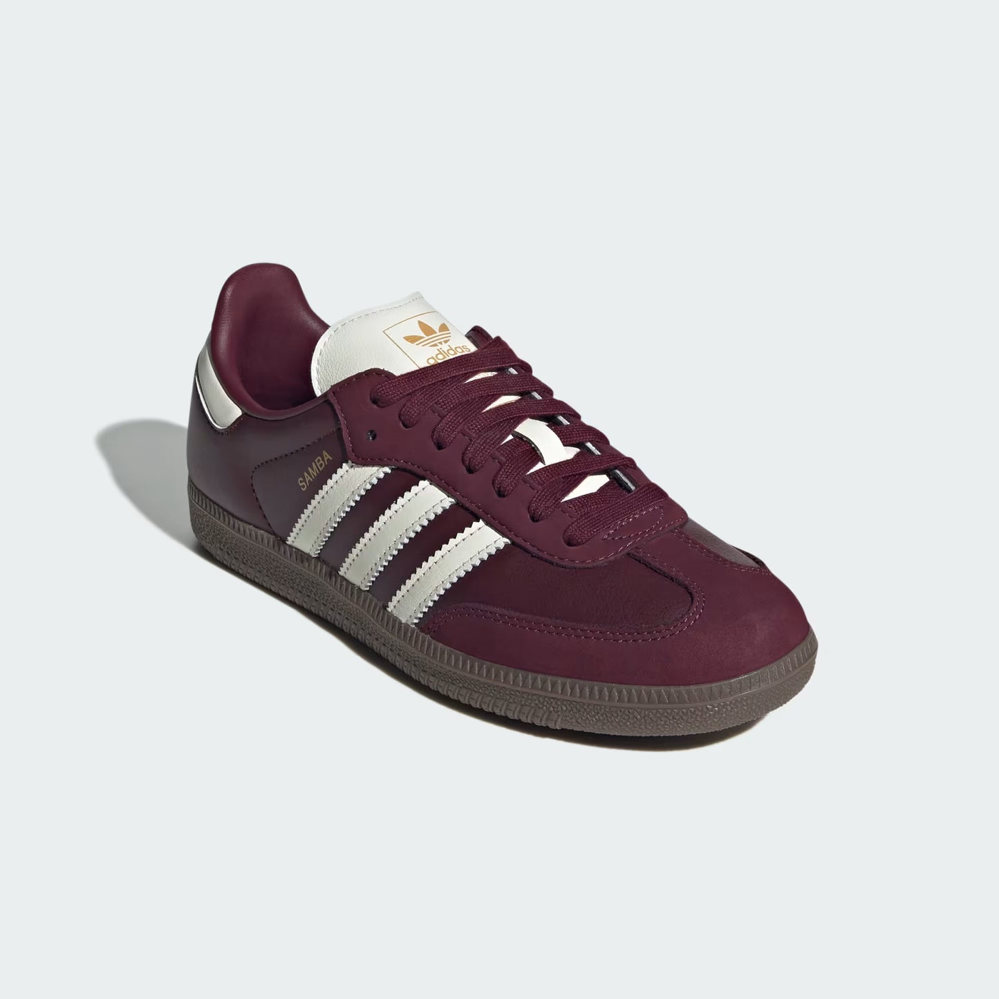 Adidas Samba OG - Maroon Off White Gum