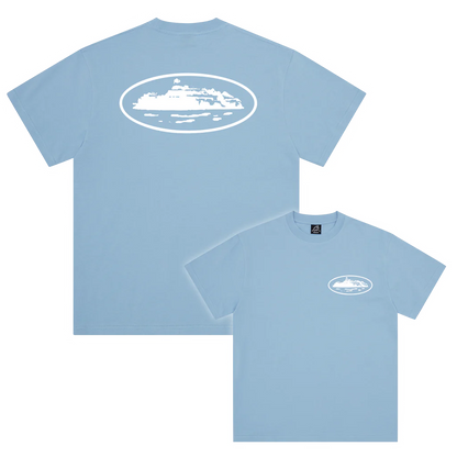 Corteiz OG ISLAND® Tee - Baby Blue