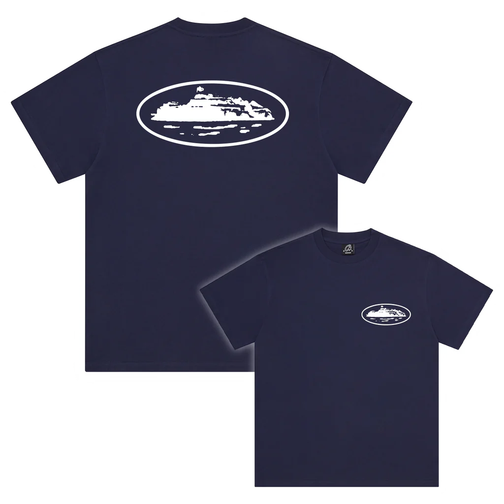 Corteiz OG ISLAND® Tee - Navy