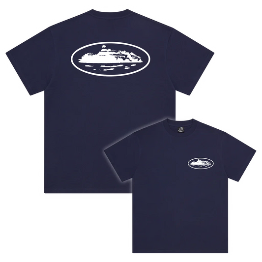 Corteiz OG ISLAND® Tee - Navy