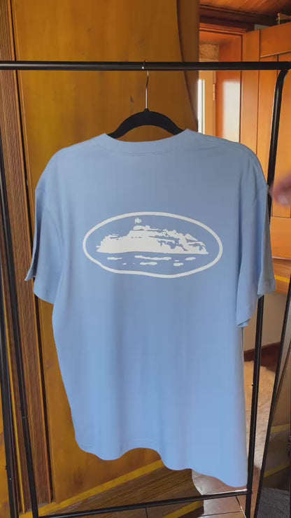 Corteiz OG ISLAND® Tee - Baby Blue